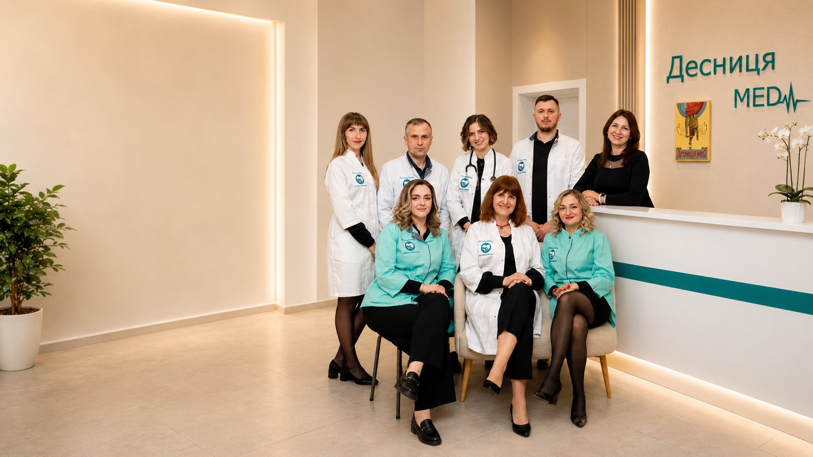 Команда клініки Десниця MED